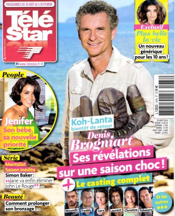 Magazine Télé Star du 30 août au 15 septembre 2014.