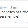 Capture d'écran du compte Twitter de Laurie Cholewa, le 25 août 2014.