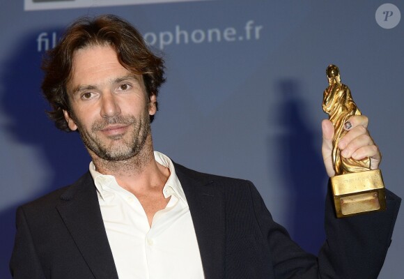 Boris Lojkine (Valois de la meilleur mise en scène pour "Hope") - Remise des prix lors de la 7e édition du Festival du film francophone d'Angoulême, le 26 août 2014.