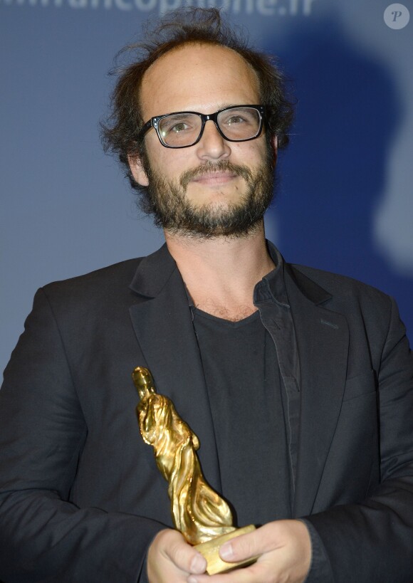 Thomas Lilti (Valois d'or pour "Hippocrate") - Remise des prix lors de la 7e édition du Festival du film francophone d'Angoulême, le 26 août 2014.