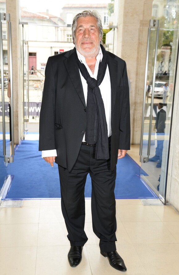 Jean-Pierre Castaldi - Remise des prix lors de la 7e édition du Festival du film francophone d'Angoulême, le 26 août 2014.