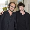 Thomas Lilti (Valois d'or pour "Hippocrate") et Félix Moati - Remise des prix lors de la 7e édition du Festival du film francophone d'Angoulême, le 26 août 2014.