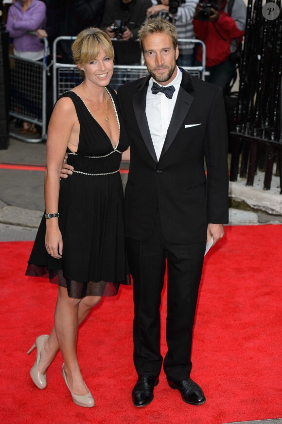 Ben Fogle et sa femme Marina à Londres, le 12 septembre 2013. 
