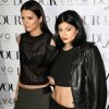Kendall et Kylie Jenner assistent à la soirée du magazine DuJour au Lavo. New York, le 28 août 2014.