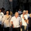 Lionel Richie visite Saint-Tropez avec sa très jeune compagne et Sir Philip Green, le 27 août 2014