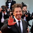 Al Pacino à la première du film "Manglehorn" lors du 71e festival international du film de Venise, le 30 août 2014.