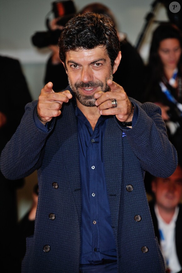 Pierfrancesco Favino à la première du film "The Humbling" lors du 71e festival international du film de Venise, le 30 août 2014.
