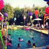 La fête d'anniversaire d'Anja, fille d'Alessandra Ambrosio et Jaime Mazur. Los Angeles, le 31 août 2014.