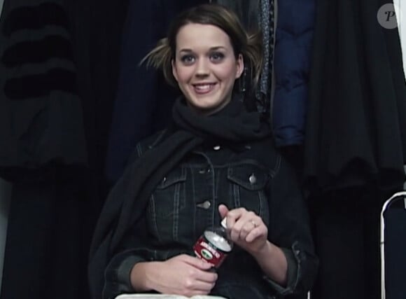 Katy Perry en 2001, à l'âge de 17 ans, dans une vidéo mise en ligne le 27 août 2014 et qui a fait le buzz sur la Toile.