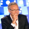 Laurent Ruquier sur le plateau d'On n'est pas couché sur France 2, le samedi 30 août 2014.