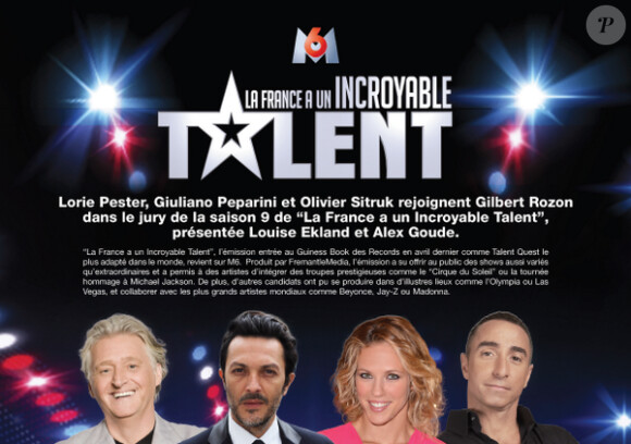 Le jury d'Incroyable Talent officialisé par M6.