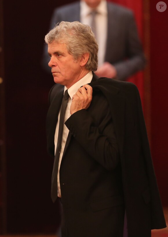 Claude Sérillon - Réception des acteurs du monde du livre au palais de l'Elysée à Paris le 19 mars 2013. 