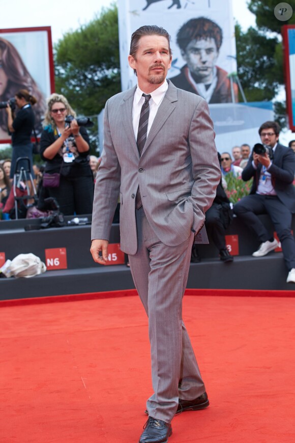 Ethan Hawke à la première du film "Cymbeline" lors du 71e festival international du film de Venise, la Mostra, le 3 septembre 2014.