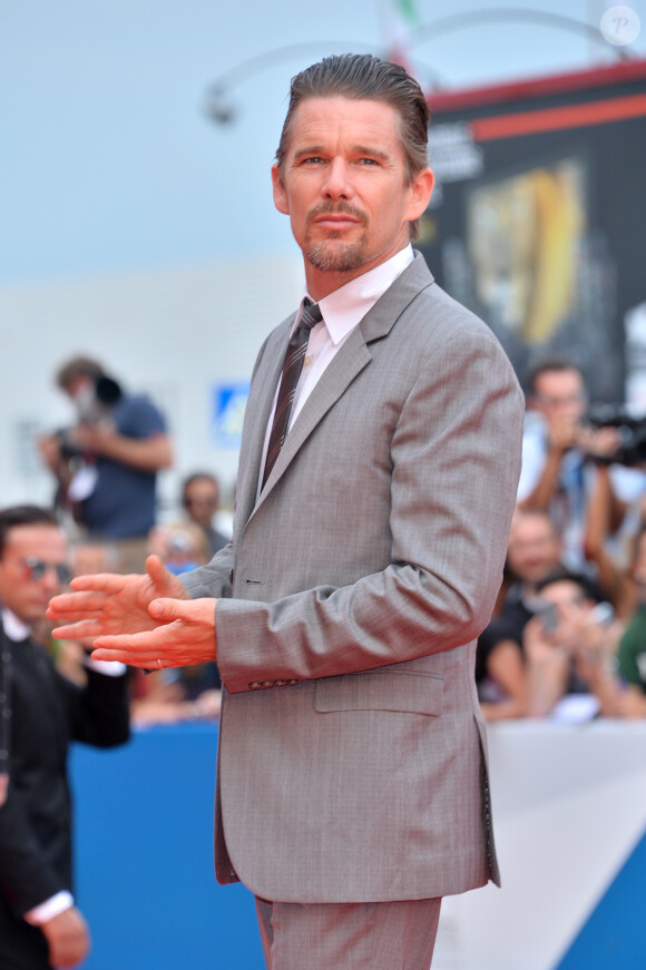 Ethan Hawke à la première du film "Cymbeline" lors du 71e festival international du film de Venise, la Mostra, le 3 septembre 2014.
