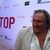 Gérard Depardieu assiste à la première de son film "Viktor" à Riga en Lettonie le 2 septembre 2014