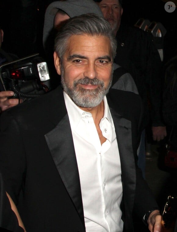 George Clooney à West Hollywood, le 24 février 2013.