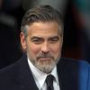 George Clooney à Londres le 10 février 2013.