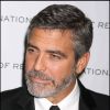 George Clooney à New York le 12 janvier 2010.