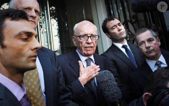 Rupert Murdoch à Londres le 15 juillet 2011.