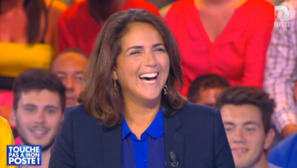Valérie Bénaïm - Emission "Touche pas à mon poste" sur D8. Le 5 septembre 2014.