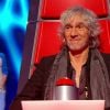 LOuis Bertignac et Hugo dans The Voice Kids, le 30 août 2014 sur TF1.