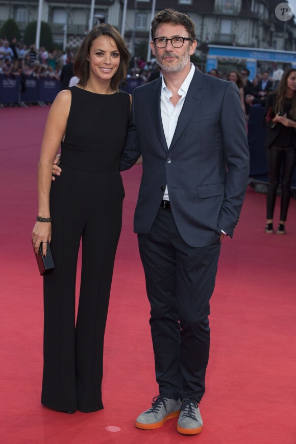 Bérénice Bejo et son compagnon Michel Hazanavius - Avant-première du film "Les Recettes du Bonheur" lors du 40e Festival du cinéma américain de Deauville le 6 septembre 2014.