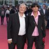 Patrick Braoudé et sa femme Guila - Avant-première du film "Les Recettes du Bonheur" lors du 40e Festival du cinéma américain de Deauville le 6 septembre 2014.