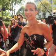Lorie. Lorie. Le jury de "La France a un incroyable talent" arrive au Théâtre André Malraux de Rueil-Malmaison pour le début des auditions. Le 8 septembre 2014.