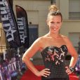Lorie. Le jury de "La France a un incroyable talent" arrive au Théâtre André Malraux de Rueil-Malmaison pour le début des auditions. Le 8 septembre 2014.