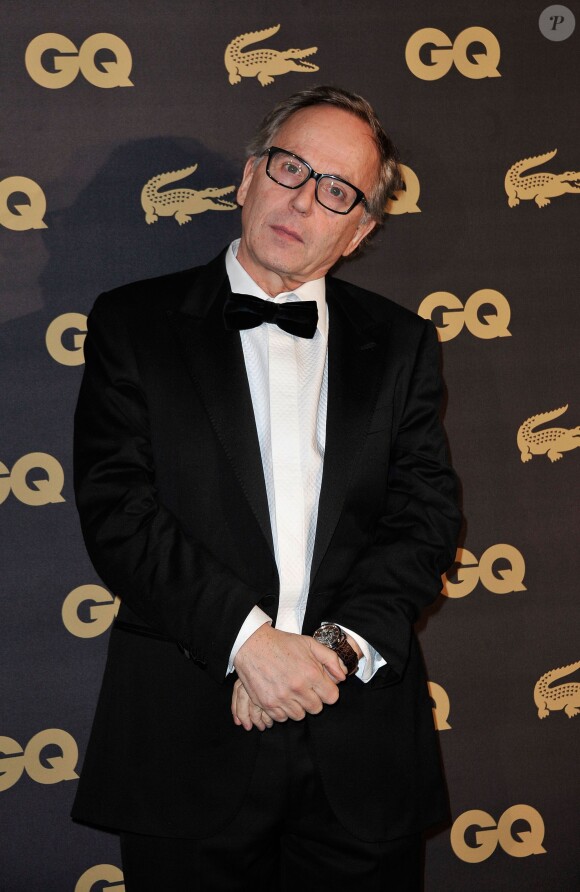 Fabrice Luchini - Soirée GQ 'l'Homme de l'Année 2012' au Musée d'Orsay à Paris le 16 janvier 2013