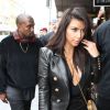 Kim Kardashian et Kanye West sont allés au magasin éphémère Yeezus dans le quartier de South Yarra, à Melbourne. Le 9 septembre 2014.