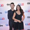 Elisa Tovati et Christian Millette lors du photocall de présentation de la nouvelle saison de "Dance avec les Stars 5" au pied de la tour TF1 à Paris, le 10 septembre 2014