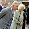 Le prince Charles et Camilla Parker Bowles le 12 septembre 2014 en visite à Chester.