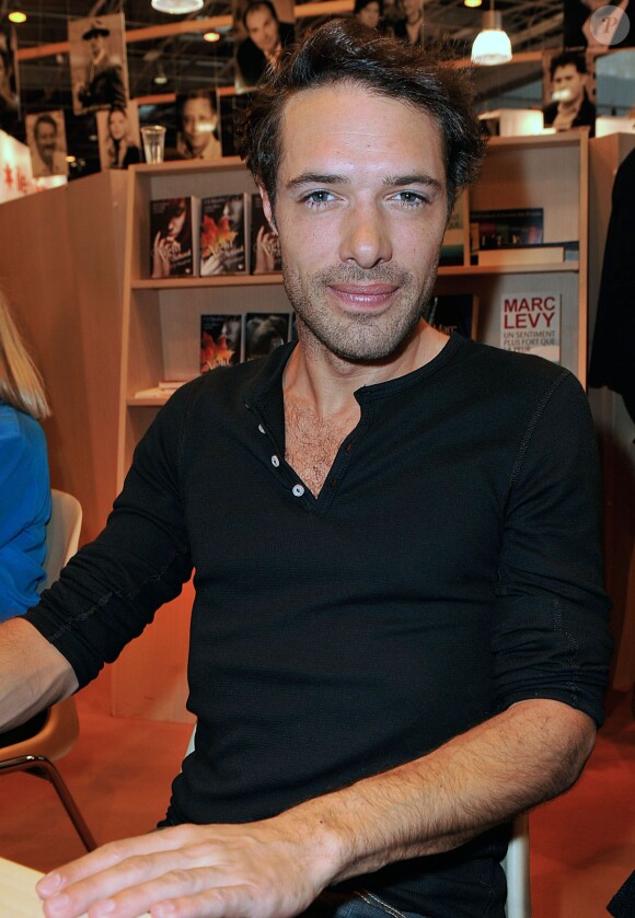 Nicolas Bedos lors de la 33eme edition du Salon du Livre Porte de Versailles à Paris, le 23 mars 2013.