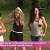 Jessica, Sara, Nathalie et Vivian dans la quotidienne de Secret Story 8, sur TF1, le vendredi 12 septembre 2014
