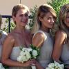 Lauren Conrad et Lo Bosworth, demoiselles d'honneur au mariage de Maura McManus et David Oehm à Ojai, le 16 août 2014.