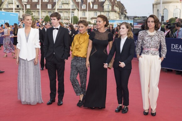 Clémence Poésy, Freddie Highmore, Lola Bessis, Audrey Dana, Christine & The Queens et Anne Berest - Avant-première du film "Sin City" lors du 40ème festival du cinéma américain de Deauville, le 13 septembre 2014.