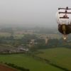 Une montgolfière pour les 30 ans du prince Harry dans les airs autour de Highgrove, dans le Gloucestershire le 14 septembre 2014.