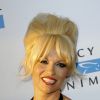 Pamela Anderson lors du gala de la fondation Mercy For Animals au London Hotel de Los Angeles, le 12 septembre 2014