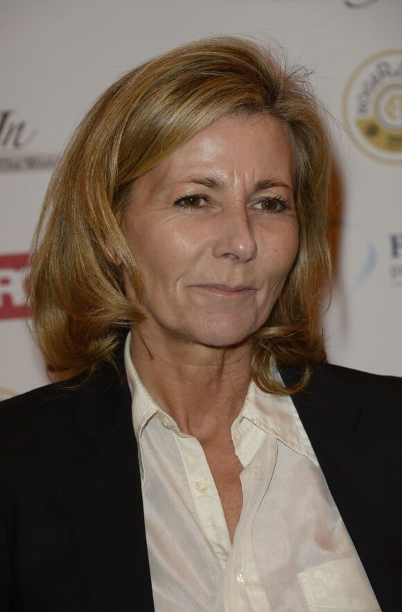 Claire Chazal - Dîner de gala du 93e Grand Prix d'Amérique au Pavillon d'Armenonville. Janvier 2014.