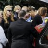 Les obsèques du père de Nicole Kidman, Antony, à North Shore près de Sydney en Australie, en l'église Saint-François-Xavier, le 19 septembre 2014