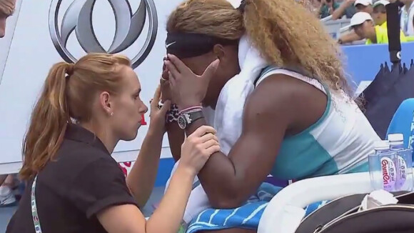 Serena Williams au bord des larmes : Nouveau malaise, l'Américaine inquiète