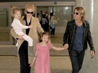 Nicole Kidman de retour en famille à Los Angeles, après les obsèques de son père