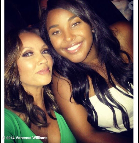 Vanessa Williams et sa plus jeune fille Sasha, le 26 août 2014