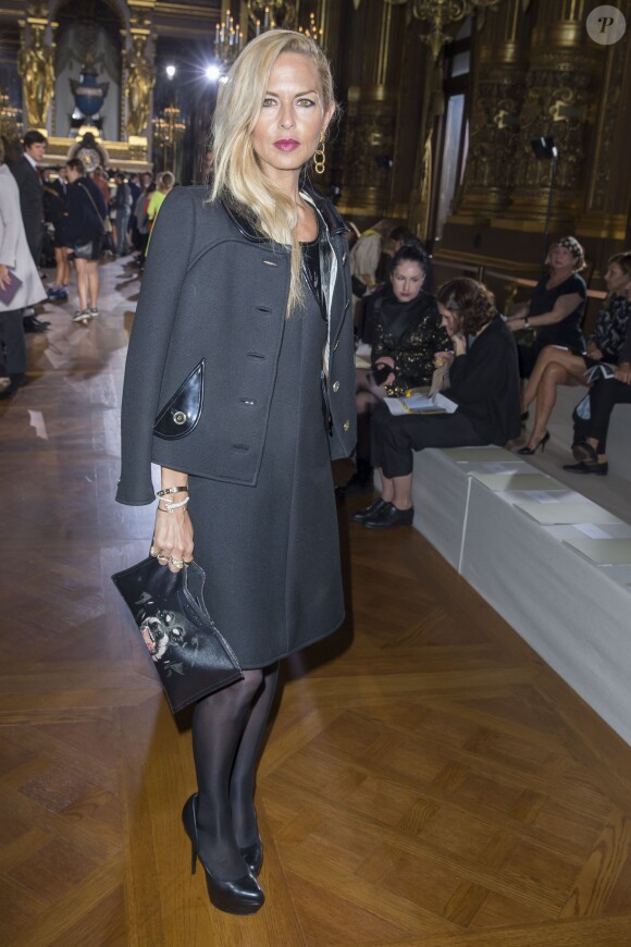Rachel Zoe au défilé de mode "Stella McCartney", collection prêt-à-porter printemps-été 2015, à l'Opéra Garnier à Paris. Le 29 septembre 2014 