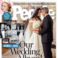  Les mari&eacute;s George Clooney et Amal Alamuddin en couverture du magazine People 