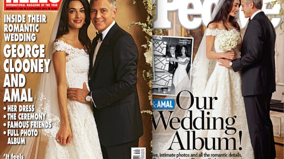 Mariage de George Clooney et Amal Alamuddin : Les photos des superbes mariés !