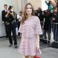 Ana Girardot au défilé Chanel à Paris le 30 septembre 2014
