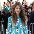 Elisa Sednaoui au défilé Chanel à Paris le 30 septembre 2014
