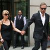 Jessica Simpson et son mari Eric Johnson, main dans la main, dans les rues de New York, le 30 septembre 2014